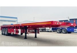 3 Axle 40 Feet Flatbed Trailer will be sent to Trinidad and Tobago