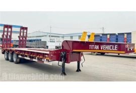40 feet Low Bed Trailer will be sent to Tanzania