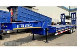 Tri Axle 60 Tone Lowbed Trailer will be sent to Benin