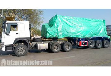 3 Axle Bulk Cement Tanker Trailer will be Sent to Ghana