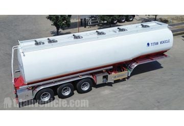 45000 Liters Aluminum Tanker Trailer will be sent to Tanzania