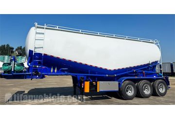 42 CBM Bulk Cement Tank Trailer will be Sent to Tanzania