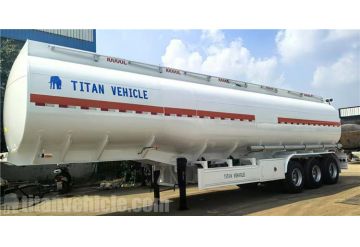 3 Axle 50000 L Diesel Tanker Trailer will be sent to Angola