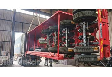 4 Axle Dump Semi Trailer will be sent to Zimbabwe by Container