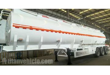 40000 Liters Palm Oil tanker Semi Trailer Ready Ship to Ghana