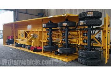 3 Axle Dump Trailer will be sent to Cameroon