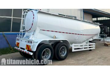 2 Axle Cement Tanker Trailer will be Sent to Tanzania