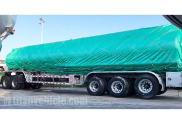 Tri Axle Aluminum Fuel Tanker Trailer will be Sent to Costa Rica