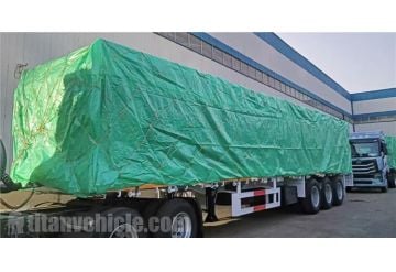 60 Ton Fence Semi Trailer will be sent to Zimbabwe