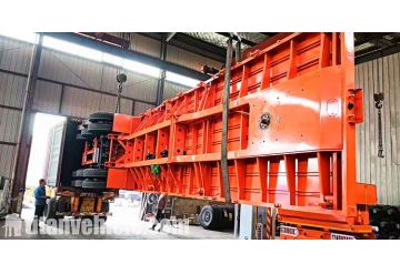 Tri Axle Flatbed Trailer will be Sent to Kenya