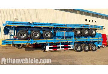 3 Axle Fence Cargo Semi Trailer will be Sent to Tanzania