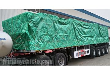 4 Axle Flatbed Trailer will be ship to Zimbabwe
