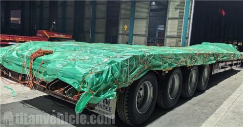 4 Axle Low Bed Trailer will be shipped to Congo