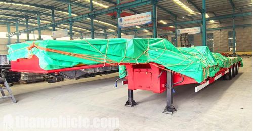 3 Axle Lowbed Truck will be Shipped to Guyana