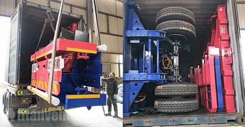 Extendable Flatbed Trailer will be Sent to Senegal