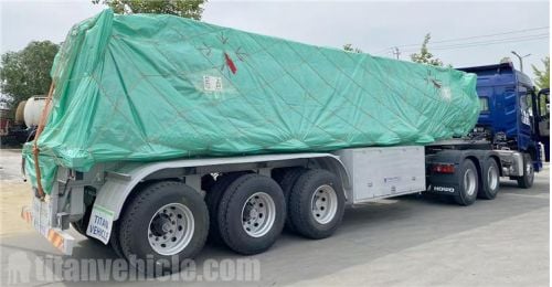 3 Axle Fuel Tanker Trailer will be shipped to Guinea