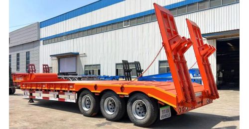 Discount Prices! 3 Axle 60 Ton Lowbed Trailer FOB 12700 USD