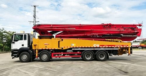Limited Offer: Used Sany 56 Meter Concrete Pump Truck with Howo Chassis FOB 62,300 USD