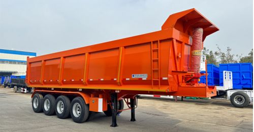 In Stock! 4 Axle U Shape Dump Trailer FOB Price: 20000 USD
