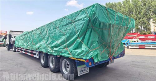3 Axle 80 Ton Drop Dek Trailer will be sent to Cameroon