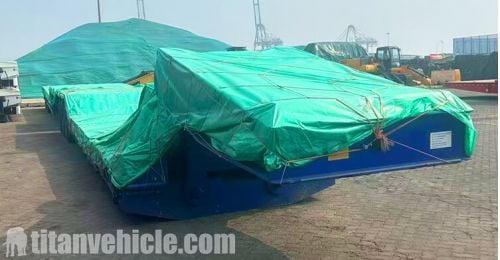 3 Axle Detachable Gooseneck Trailer will be Sent to Jamaica