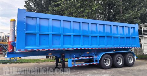 3 Axle 60 Ton Tipper Trailer will be sent to Mali