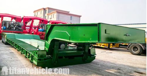 3 Axle Detachable Gooseneck Trailer will be Sent to Nigeria