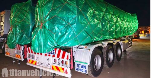 45000 Liters Fuel Tanker Trailer will be Sent to Zambia