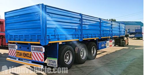 3 Axle Side Wall Semi Trailer will be Sent to Zambia