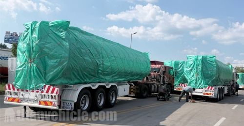 5 Units of 45000 Liters Oil Tanker Semi Trailer will be Sent to Mali