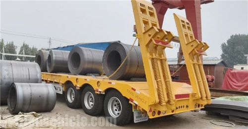 3 Axle Low Bed Trailer will be sent to Kenya