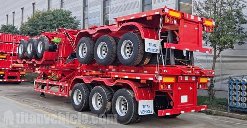 6 Units of Tri Axle Chassis Traler will be sent to Côte d'Ivoire
