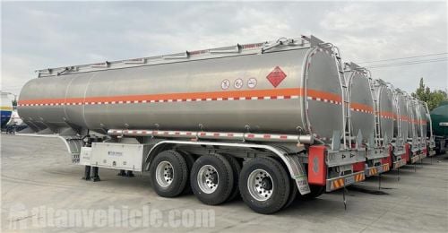 6 Units Aluminum Tanker Trailers Shipped to Zambia