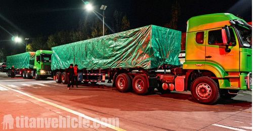 Tri Axle Flatbed Trailer will be Sent to Kenya