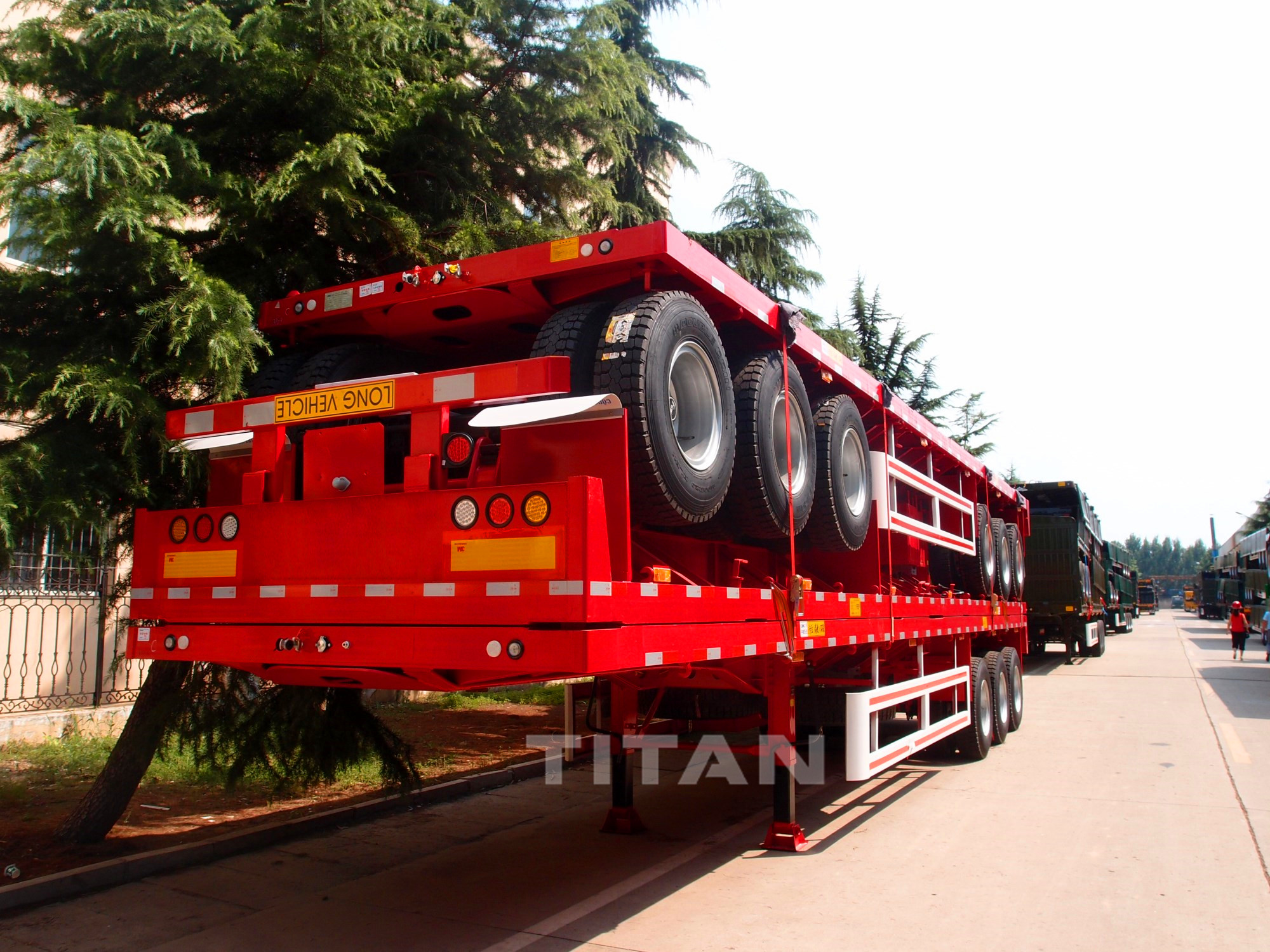 3 axle flatbed trailers for sale