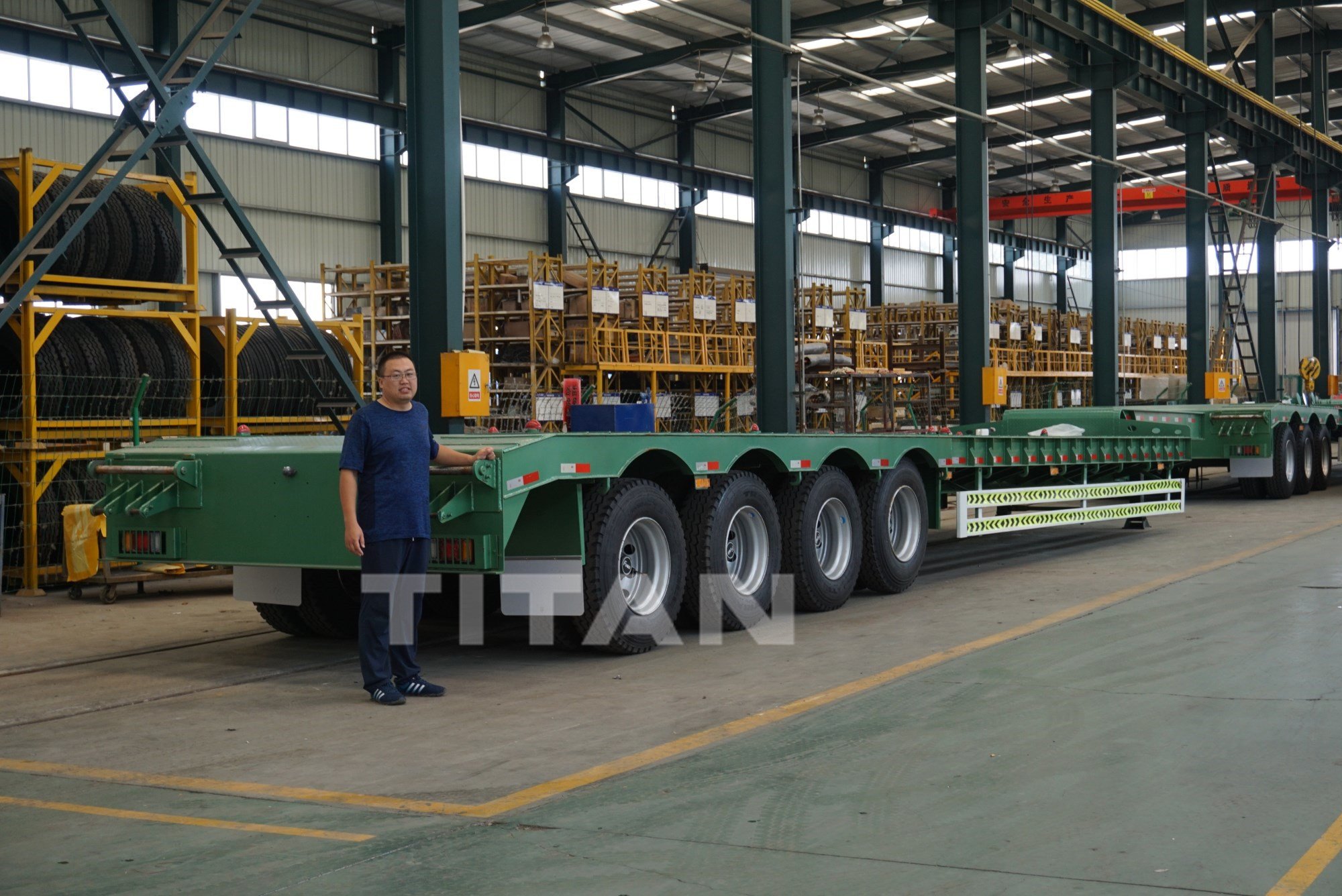 low bed truck trailers price