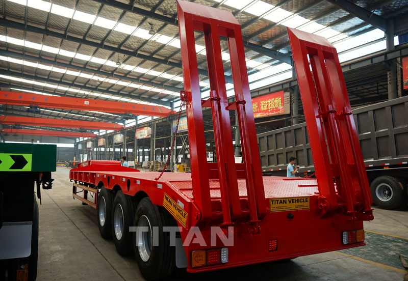 80t lowbed trailers