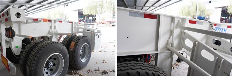Details of 2 Axle 20ft Skeletal Trailer for Sale