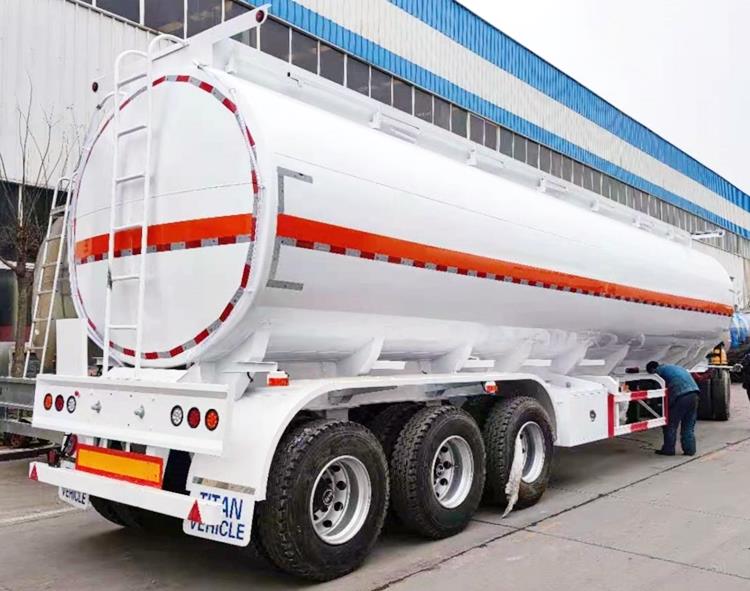 45000 Liters Petrol Tanker Trailer for Sale