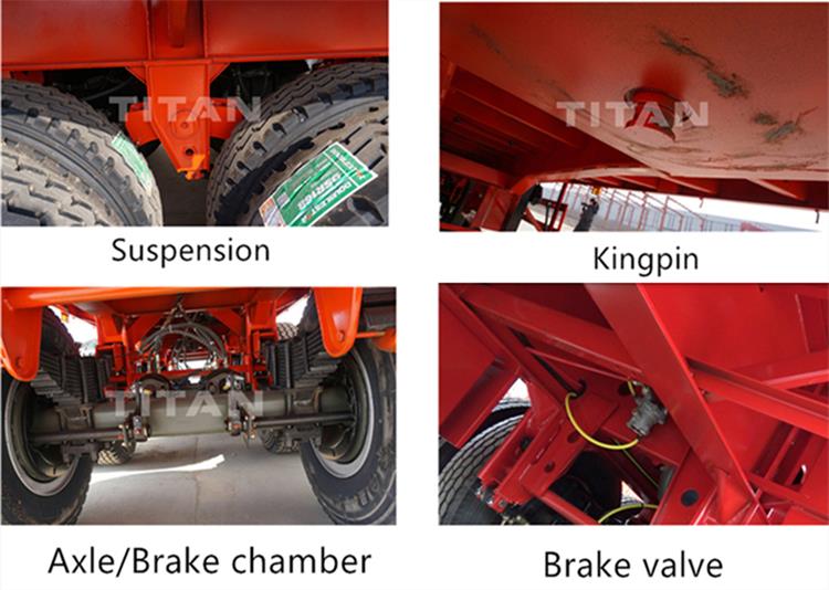Tri Axle Flat Deck Trailer for Sale Best Manufacturer - TITAN Vehicle