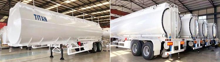 2 Axle Oil Tanker Trailer with Bogie Suspension