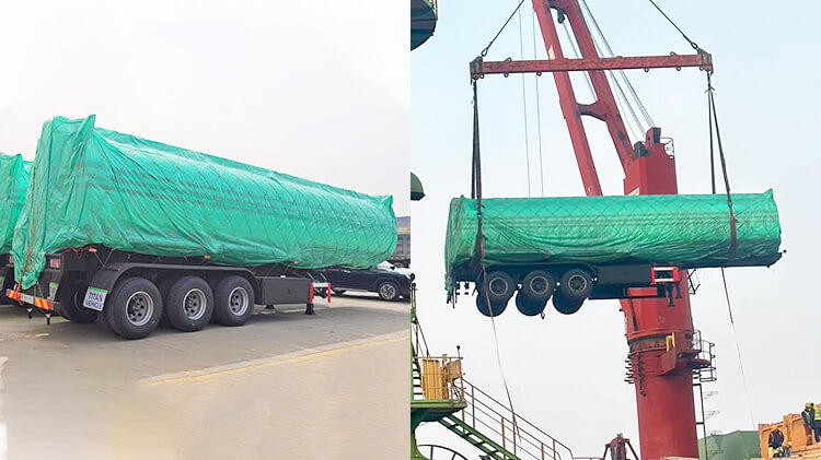 Ghanaian Customers Come to Titan Vehicle To Buy Fuel Tanker Trailers