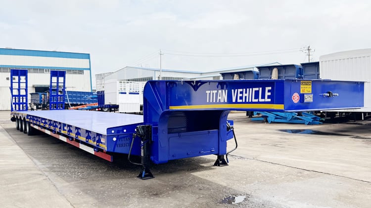 4 Axle Low Loader Trailer for Sale in Sierra Leone