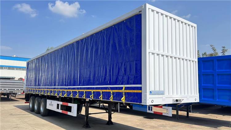 3 Axle Curtain Side Trailer for Sale In 