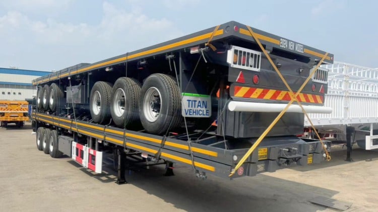 40 Ft Flatbed Semi Trailer for Sale Near Me in Congo