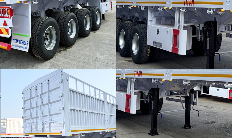 4 Axle Fence Cargo Trailer for Sale in Costa Rica