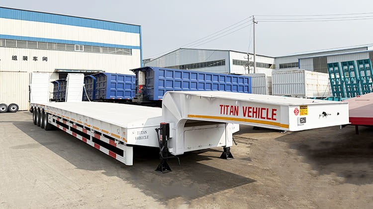 100T Low Loader Trailer for Sale in Congo