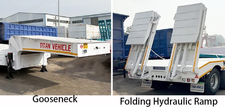 100T Low Loader Trailer for Sale in Congo