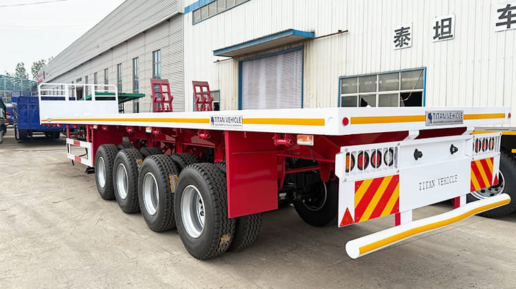 40 Ft Flatbed Trailer for Sale in Saudi Arabia