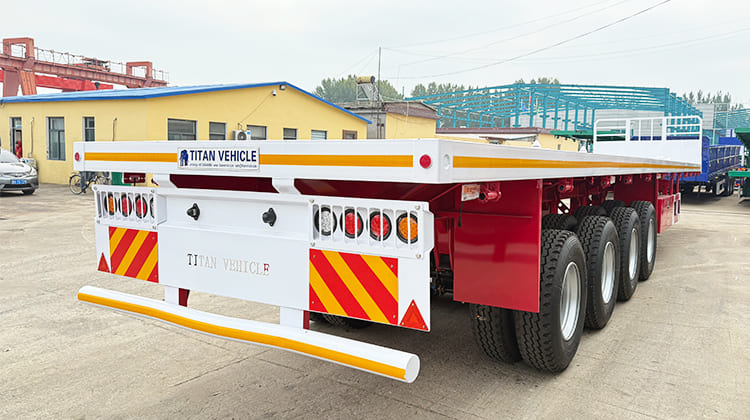 40 Ft Flatbed Trailer for Sale in Saudi Arabia